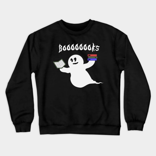 Boooooooks Crewneck Sweatshirt by Nightgong